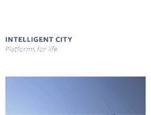 Tablet Screenshot of intelligent-city.com